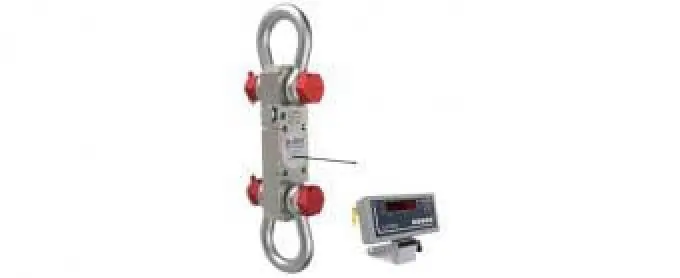 Balança Suspensa / Dinamômetro 1050G Com Indicador Digital capacidade 500kg a 100t