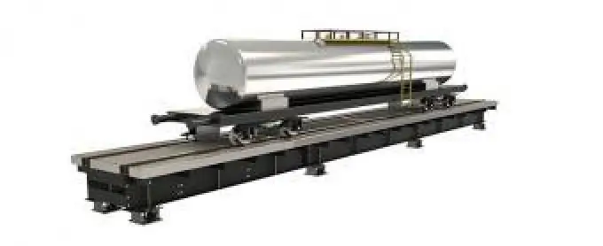 Balança Ferroviária Linha 8500 capacidade 120.000kg a 200.000kg